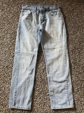 Men’s Levi's 559 Light Blue Relaxed Straight-Leg Men's Jeans 31W30L
Low Stretch